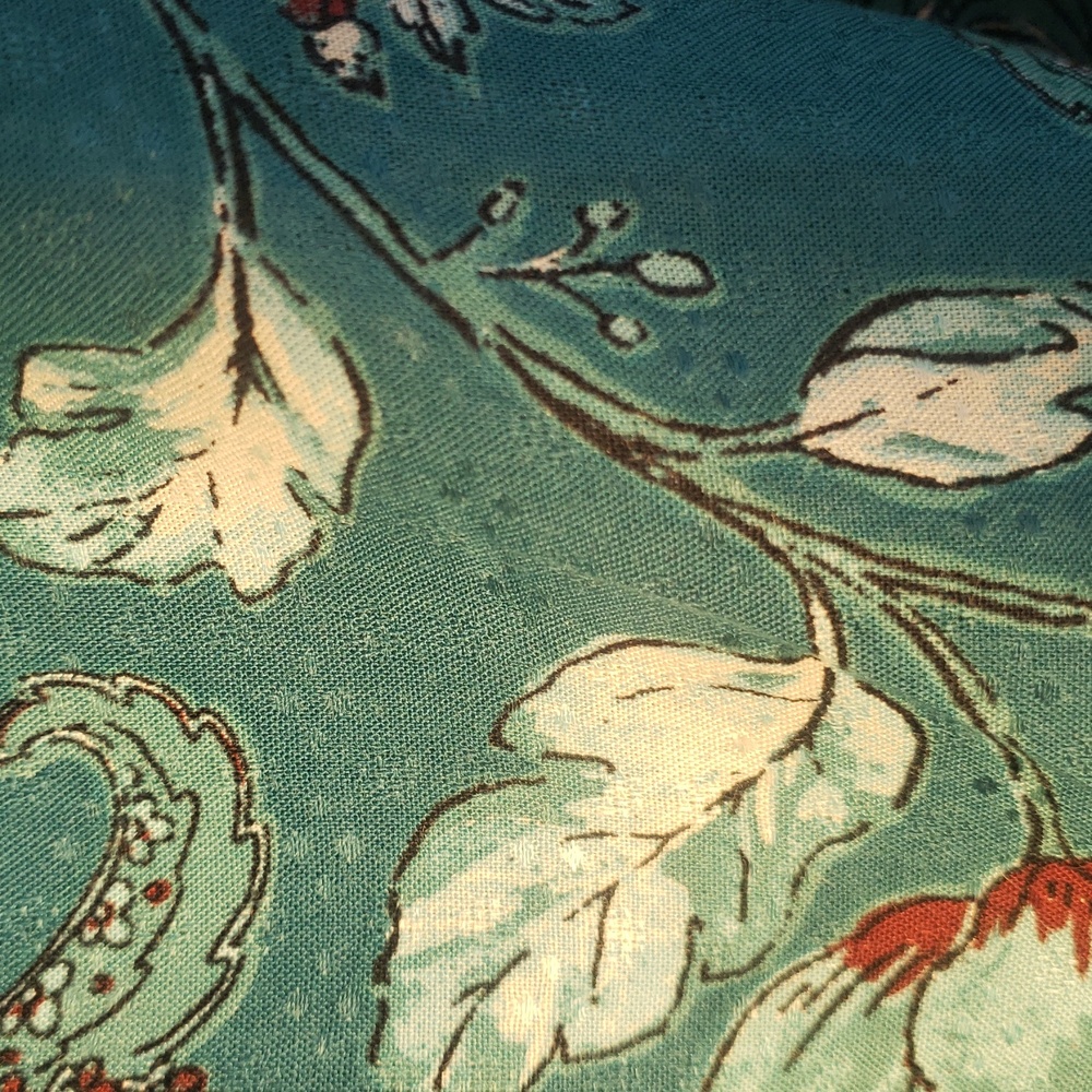 Band of the free floral skirt dark teal small